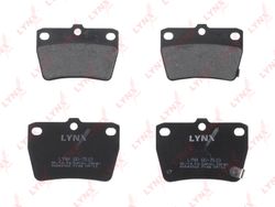 BD7510 Колодки тормозные дисковые | зад |