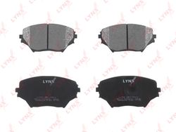 BD7511 Колодки тормозные дисковые | перед |