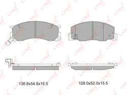 BD7512 Колодки тормозные дисковые