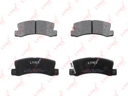 BD7521 Колодки тормозные дисковые | зад |