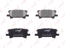 BD7534 Колодки тормозные дисковые | зад |