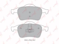 BD7812 Колодки тормозные дисковые | зад |