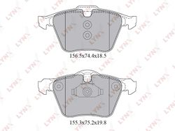 BD7816 Колодки тормозные дисковые