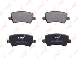 BD7817 Колодки тормозные дисковые | зад |