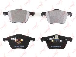 BD7818 Колодки тормозные дисковые | перед |