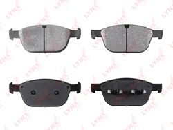 BD7820 Колодки тормозные дисковые | перед |