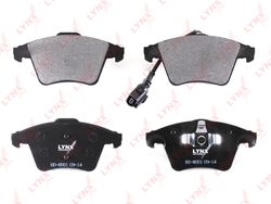 BD8001 Колодки тормозные дисковые | перед |