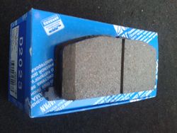 D2023H Передние тормозные колодки дисковые