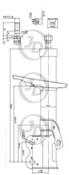 JAS0107 Стойка передняя правая