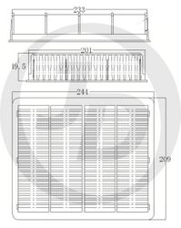 JDA173 Фильтр воздушный