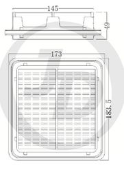 JDA737 Фильтр воздушный