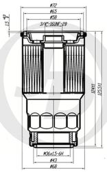 JDFC184 Фильтр топливный