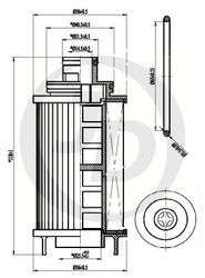 JFM0018 Фильтр масляный (картридж)