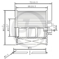 JFM0021 Фильтр масляный (картридж)