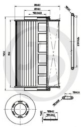 JFM0036 Фильтр масляный (картридж)