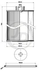 JFM0037 Фильтр масляный (картридж)