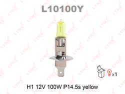 L10100Y Лампа H1 12V 100W P14,5s YELLOW