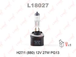 L18027 Лампа H27W/1 12V PG13