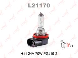 L21170 Лампа H11 24V 70W PGJ19-2