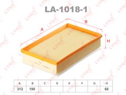 LA10181 Фильтр воздушный