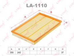 LA1110 Фильтр воздушный