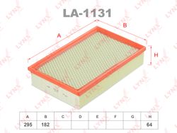 LA1131 Фильтр воздушный