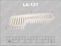 LA127 Фильтр воздушный