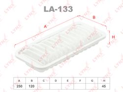 LA133 Воздушный фильтр