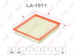 LA1911 Фильтр воздушный