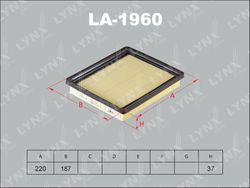 LA1960 Фильтр воздушный