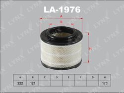 LA1976 Фильтр воздушный