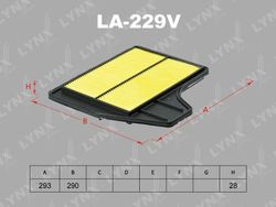 LA229V Фильтр воздушный
