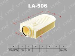 LA506 Фильтр воздушный