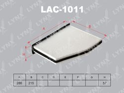 LAC1011 Фильтр салона