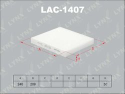 LAC1407 Фильтр салона