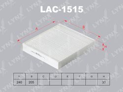 LAC1515 Фильтр салона