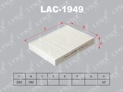 LAC1949 Фильтр салона