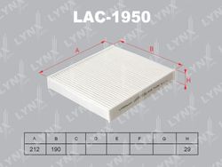 LAC1950 Фильтр салона
