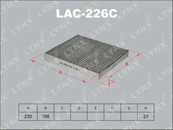 LAC226C Фильтр салона