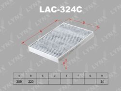 LAC324C Фильтр салона угольный