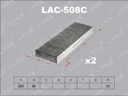 LAC508C Фильтр салона (2шт)