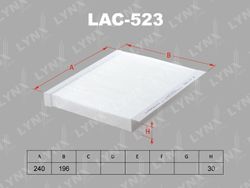 LAC523 Фильтр салона