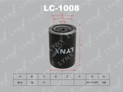 LC1008 Фильтр масляный