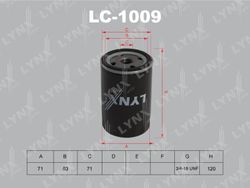 LC1009 Фильтр масляный