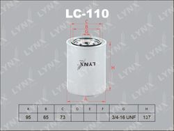 LC110 Фильтр масляный