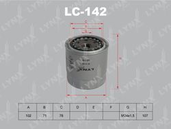 LC142 Фильтр масляный