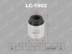 LC1902 Фильтр масляный