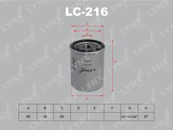 LC216 Фильтр масляный