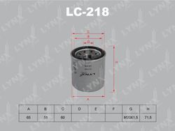 LC218 Маслянный фильтр