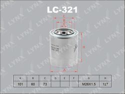 LC321 Фильтр масляный